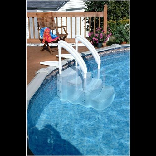 Swimming on sale pool steps